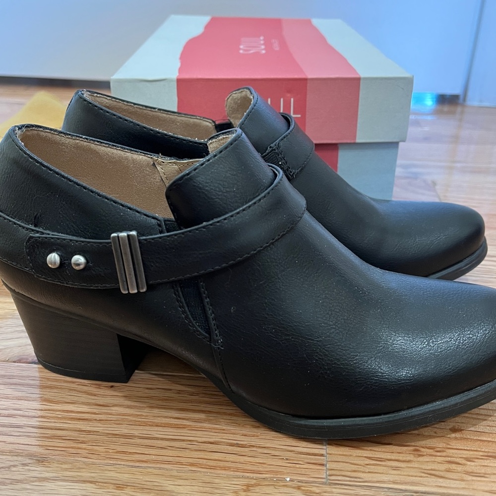 Black booties